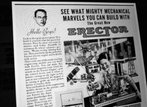 Image of Erector set - 1930s Advertising