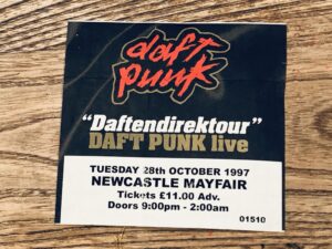 Image of a Newcastle Mayfair ticket | Daft Punk - Daftendirektour 1997
