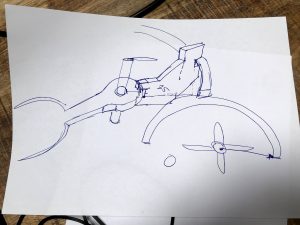 Designing protectors for the propellers